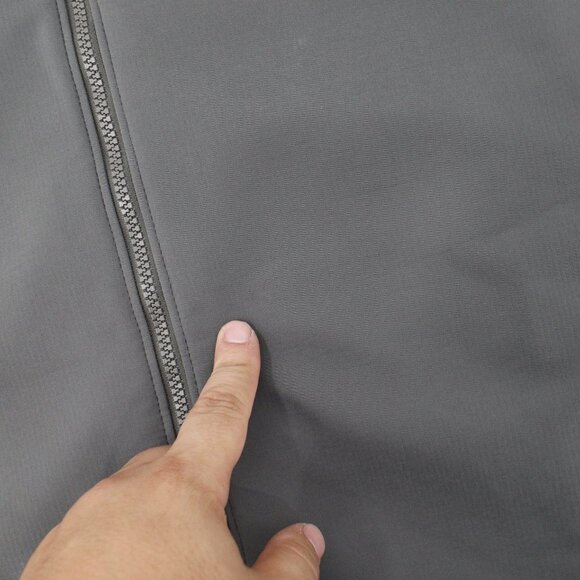 PATAGONIA jacket Men's XL softshell windbreaker full zip gray pockets - Picture 14 of 16
